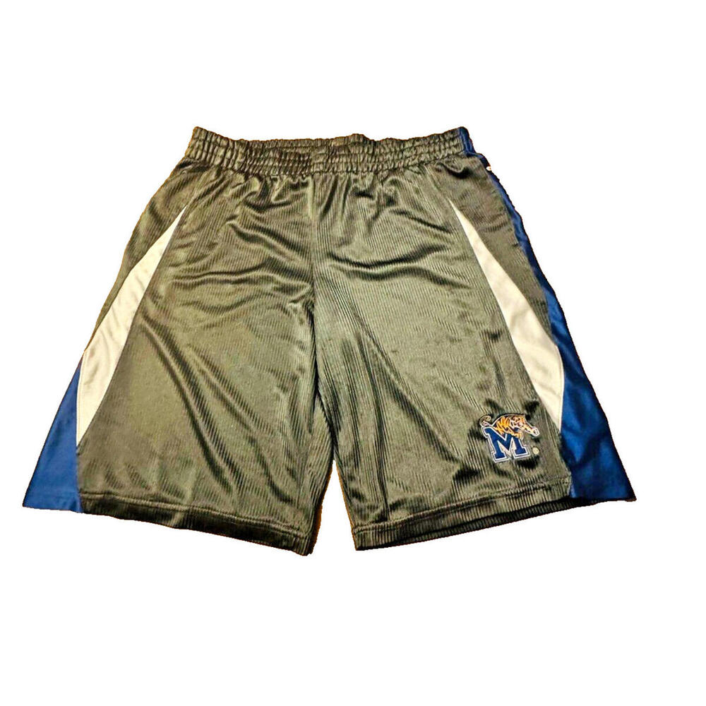 Memphis Tigers NCAA Colosseum Grey Basketball Shorts Mens L
